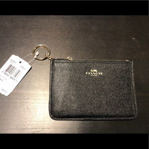 NEW coach keychain wallet